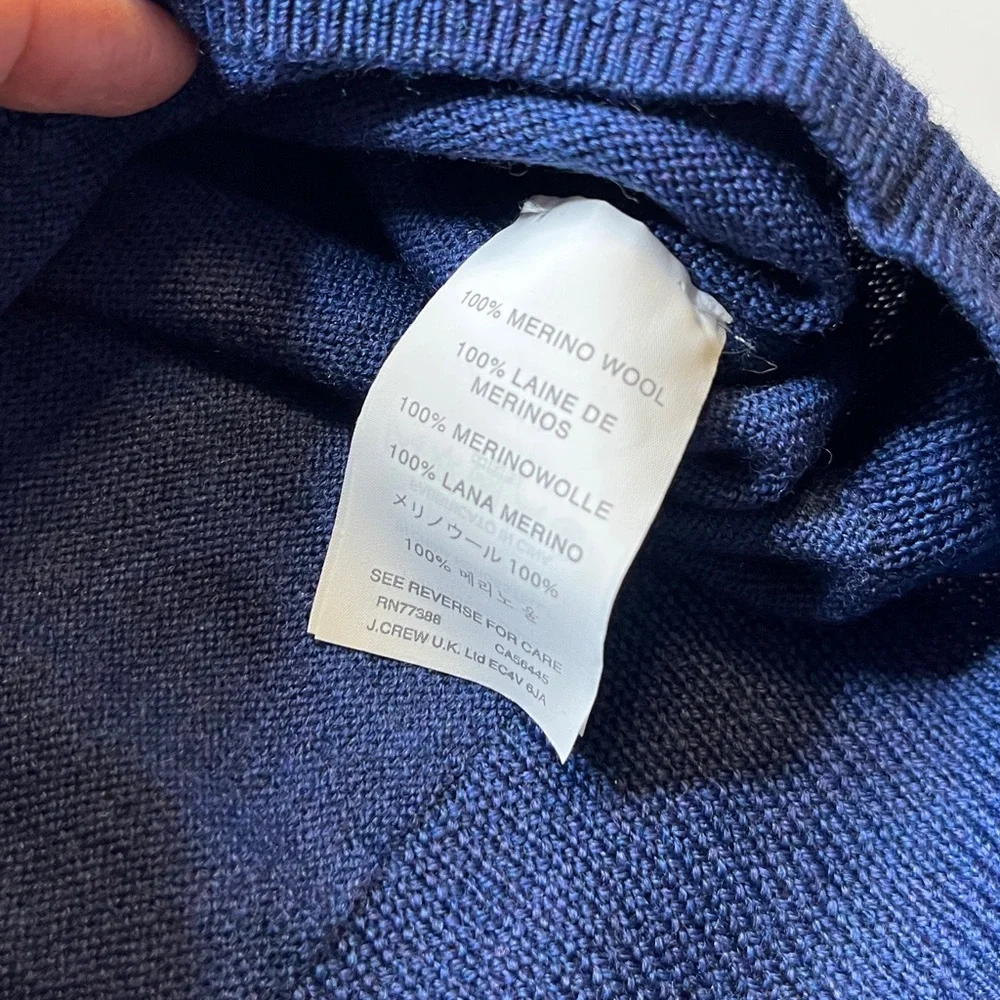 J.Crew Men’s Wool Sweater Sz m A-30